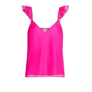 Hot pink Cami NYC tank top size Medium, worn a few times in great condition